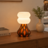 Lunite GLOW Table Lamp – Modern Minimalist Voronoi Pattern Structure Style Ambient Light Home Decoration / Lampu Tidur / Lampu Meja Desain Minimalis Pola Organik